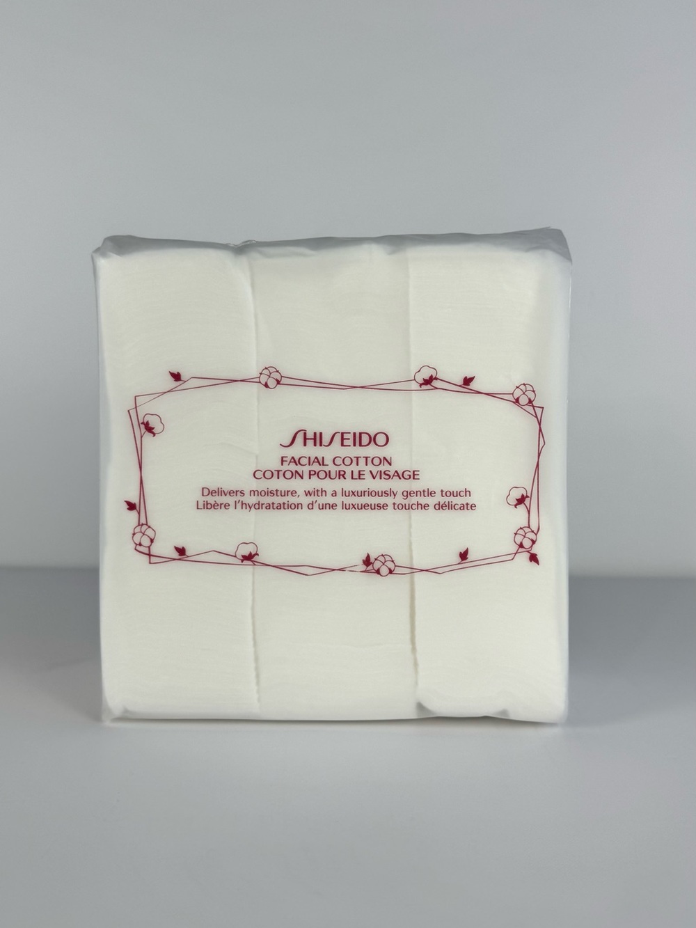 Shiseido Facial Cotton 100% natural super-soft cotton pads